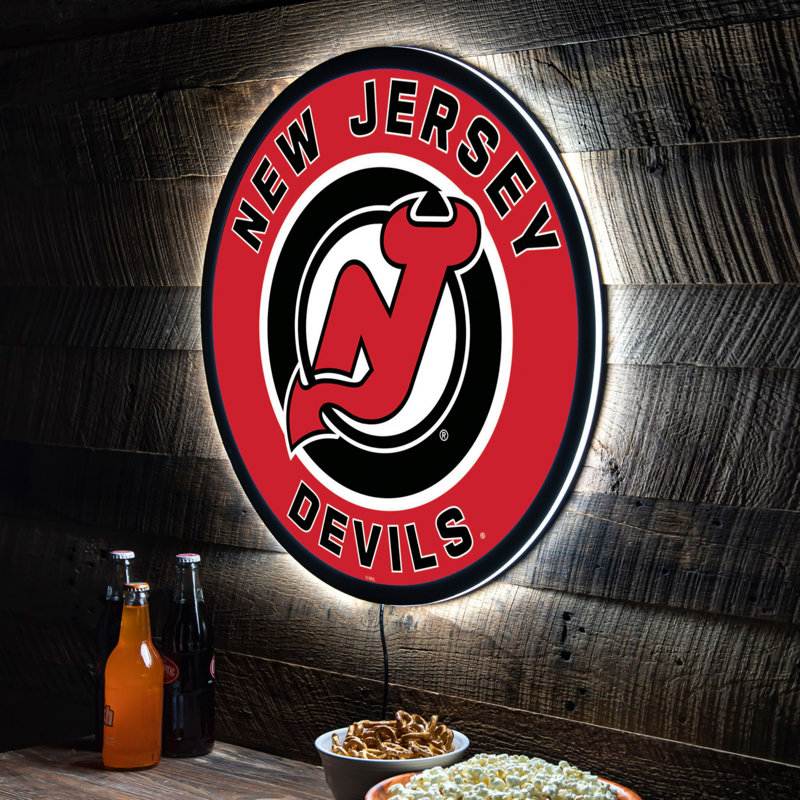 Enseigne murale 23 po NHL, NHL New Jersey Devils