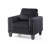 Caceres Velvet Armchair-27099358
