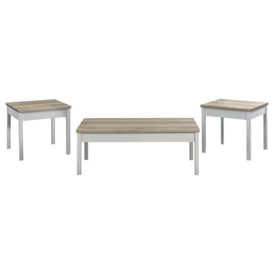 Ensemble de tables basses 3 pièces Quintara