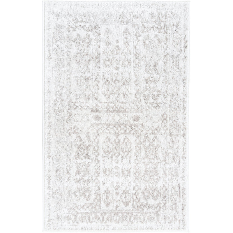 Micsunel Abstract Indoor Rug, Rectangle 2' x 3'