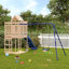 Garman Freeport Park 362cm W x 361cm D Outdoor Solid Wood Playhouse-1106767590