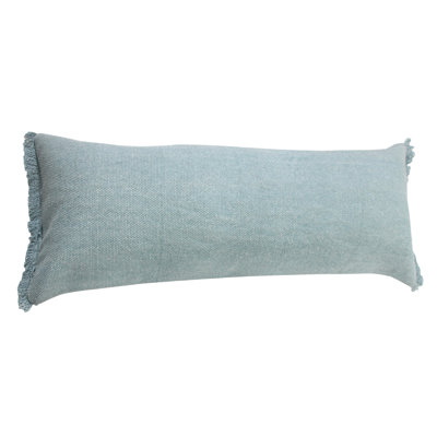 Oreiller 100% coton 14 po x 36 po avec fermeture à glissière 14 po