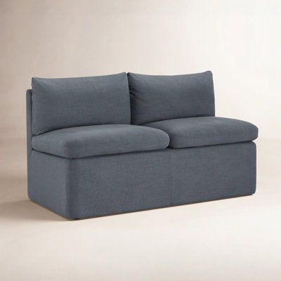 Alayaa 55" Linen Storage Dining Bench