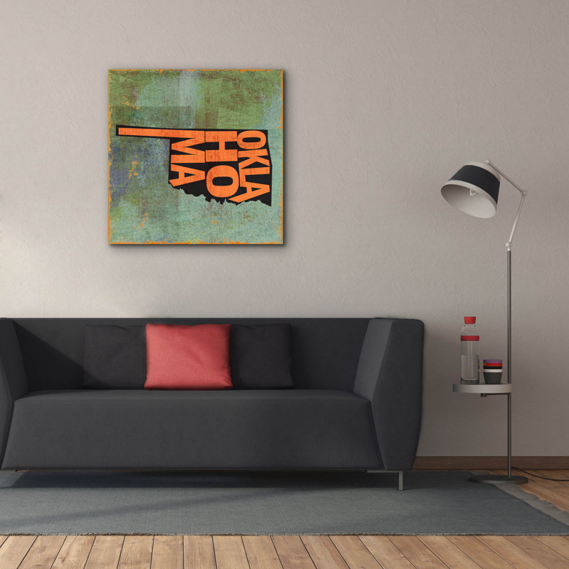 «Oklahoma» par Art Licensing Studio, art mural sur toile