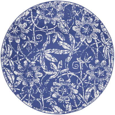 Yetty Floral Indoor Rug