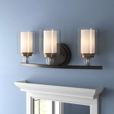Éclairage pour meuble-lavabo 3 lumières Friedman