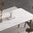 White rock slab dining table-467833106