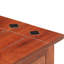 Desroches 40cm W Solid Wood Bedside Table