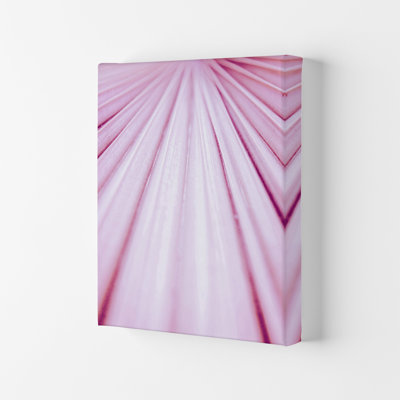 Pink Palm Leaf by Victoria Frost - Print