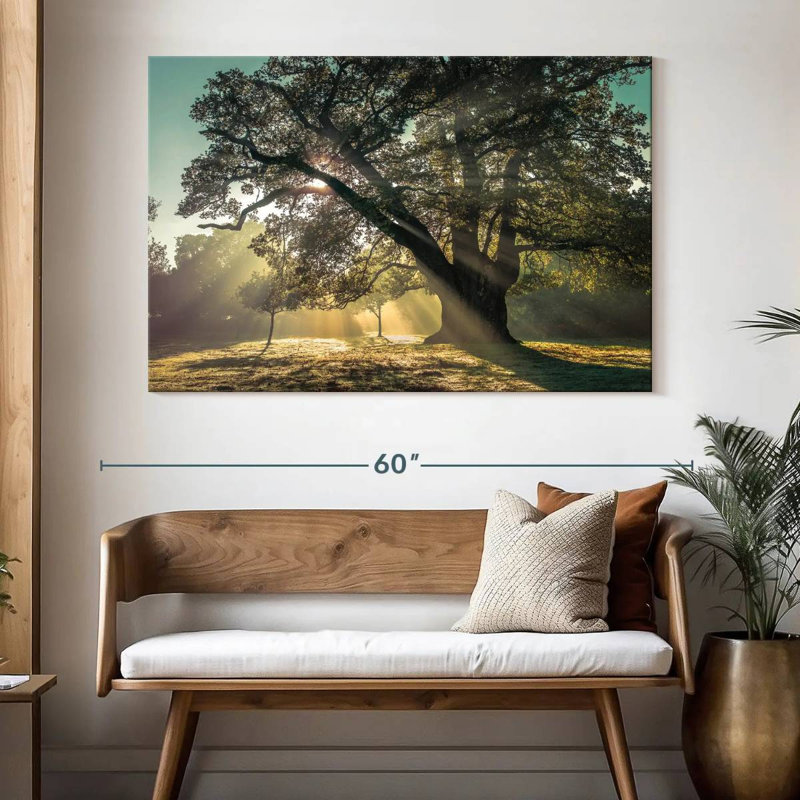 Harnek Breaking Through The Tree, 34" H x 51" W