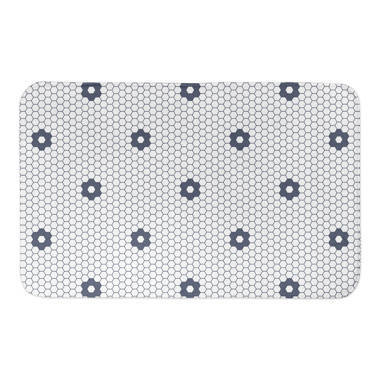 Dundee Deco Bath Mat with Non-Slip Backing