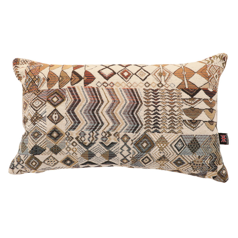 Christina Patchwork Rectangular Throw Cushion