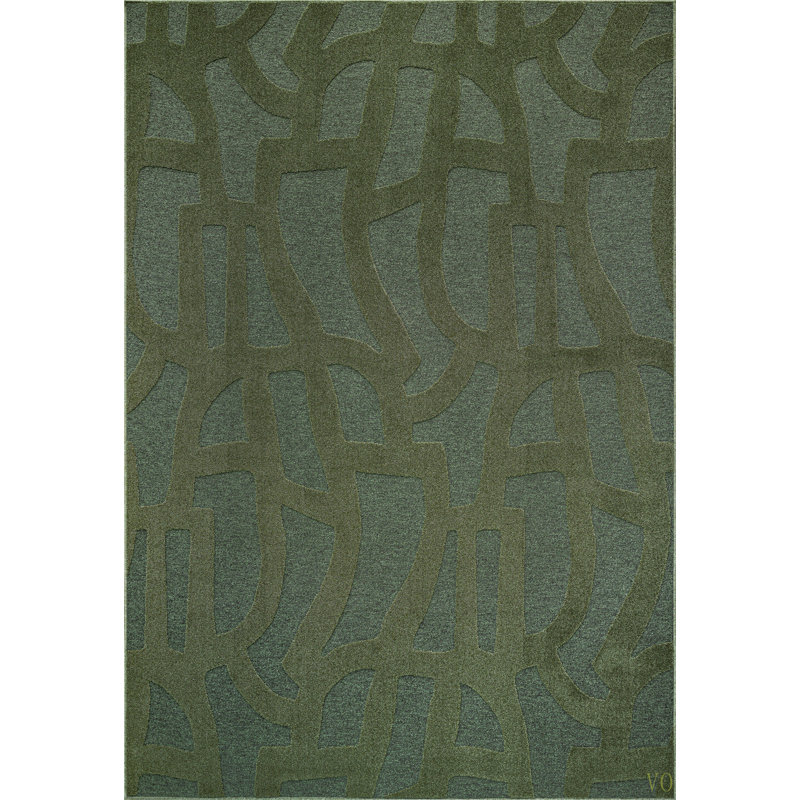 Tapis en polyester Teagan, Rectangle 7 pi 10 po x 10 pi