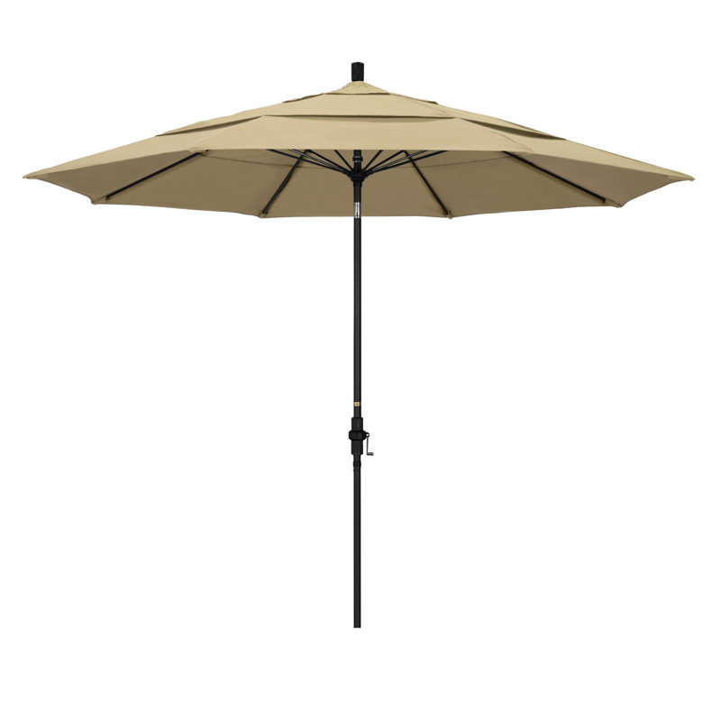 Brent 132'' Market Sunbrella® Umbrella, Antique Beige Sunbrella® Canvas