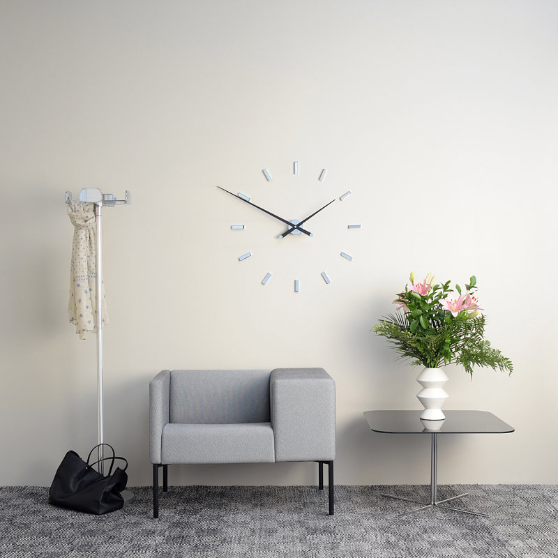 Tacon Analog Clock, White
