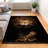 Plush Soft Pile Rug with Intricate Floral Print and Border Detailing Ideal for Living Room or Bedroom Decor-1154311240