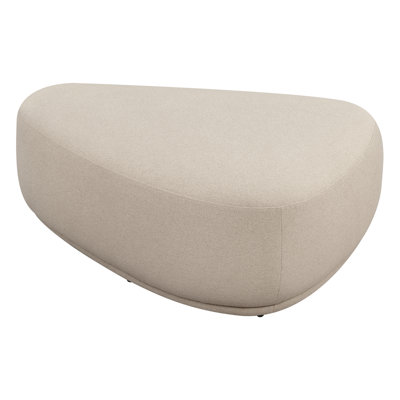 Adna 44'' Triangular Upholstered Ottoman