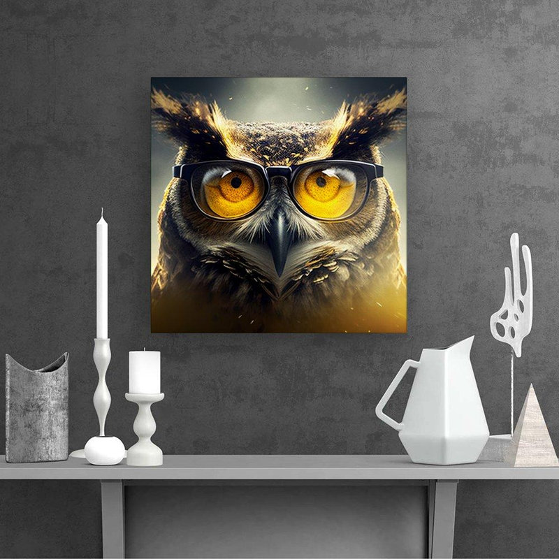 Owl - Wrapped Canvas Art Prints