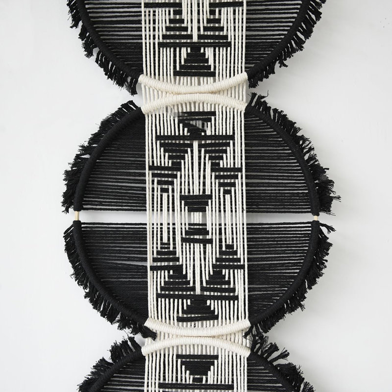 Boho Wall Art, Noir