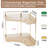 Makeup Storage Organizer Cosmetics Display Case With 2-Layer-1001230672