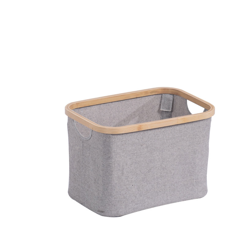Bamboo Rim Storage Basket