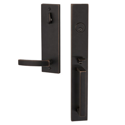 Bravura 973-940 Active Montgomery Handleset with Miramar Lever in Oil Rubbed Bronze - L