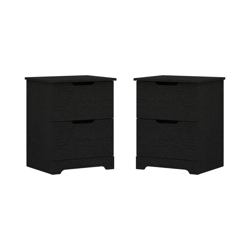 Aroob Bedroom Set, Black Oak