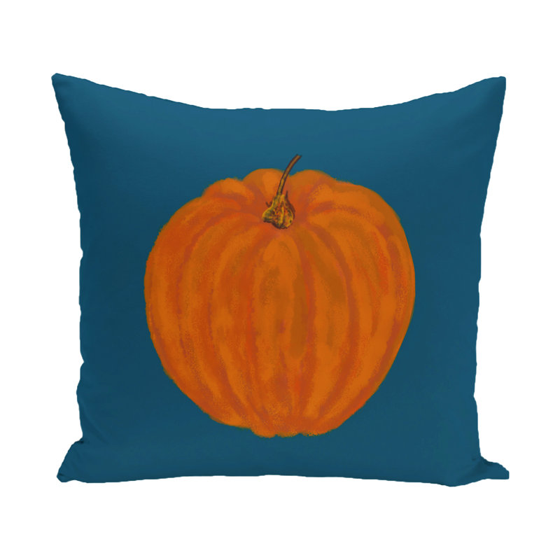 Reversible Throw Pillow, 26" H x 26" W, Blue