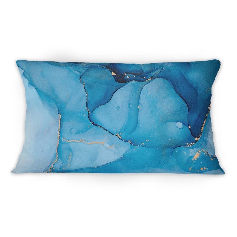 Coussin 12 "x 20" Blue Luxury