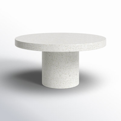 Kareen Concrete Pedestal Dining Table