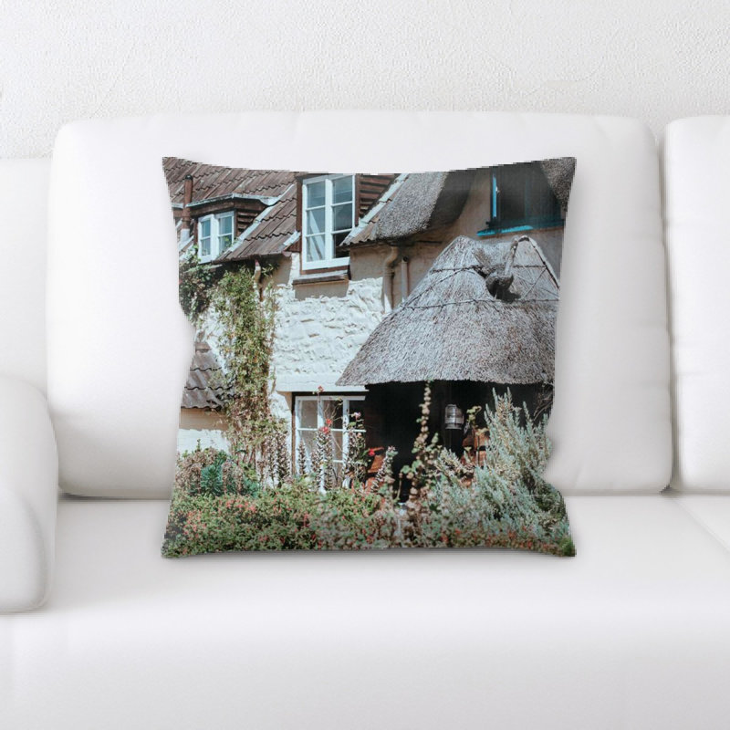 Housse et insert de coussin carré Statue