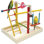 Medium Wooden Playground Bird Activity Center Gym