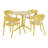 4-Person Outdoor Round Dining Set-237706