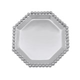 Pearled Octagonal Canape Plate