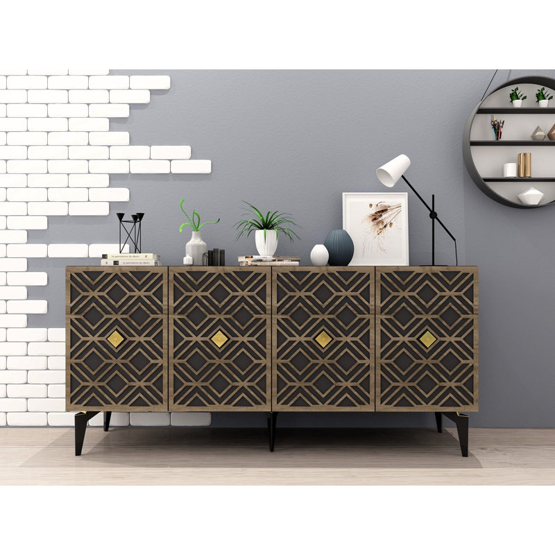 Olivia 150cm Console Table, Grey