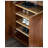 Large Capacity Multi-Tier Solid Wood Shoe Cabinet