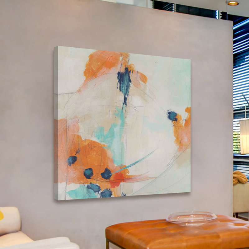 "Plot Point II", reproduction sur toile tendue, H 18 po x l 18 po x P 1,5 po