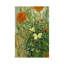 Butterflies And Poppies by Vincent Van Gogh - Floater Frame Painting on Canvas-730834528-730834542
