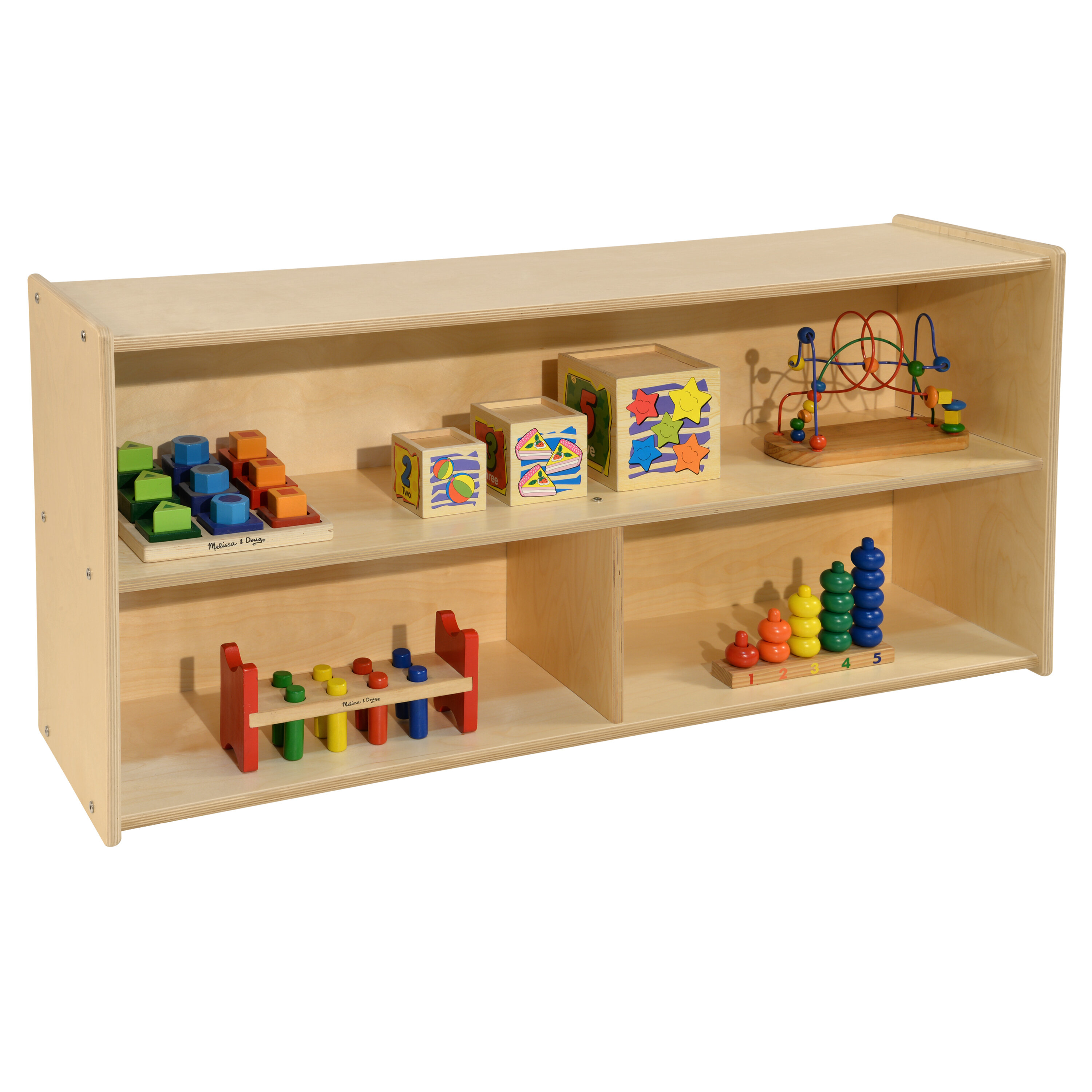 Contender Small Corner Storage Unit - Assembled - WoodDesigns