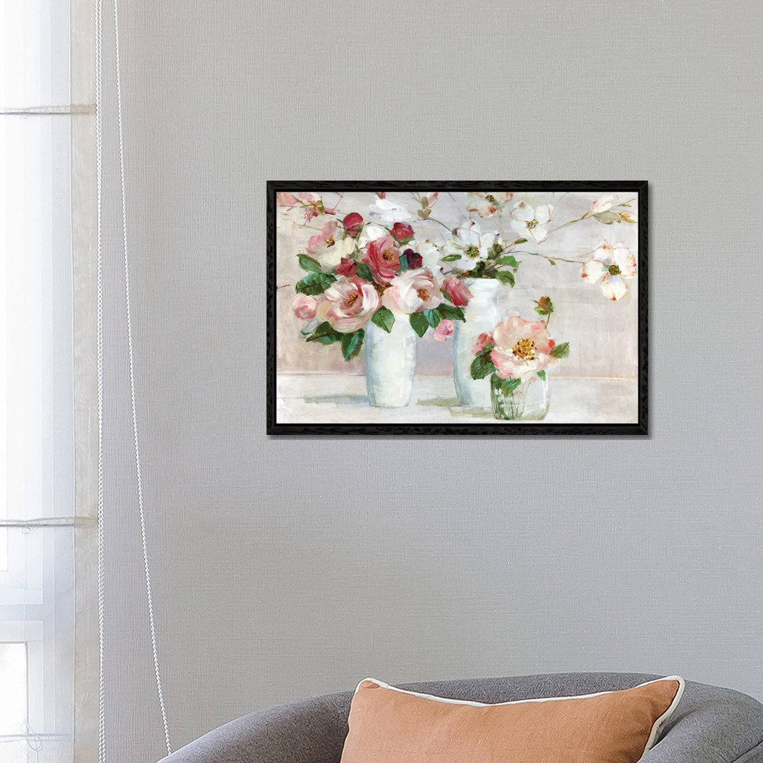 Shades Of Blush von Sally Swatland - Galerie-Giclée auf Leinwand