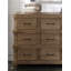 Commode exquise en chêne antique avec beaucoup de rangement et tiroirs lisses