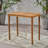 Outdoor Minimalist Acacia Wood Rectangle Bar Table-489177631