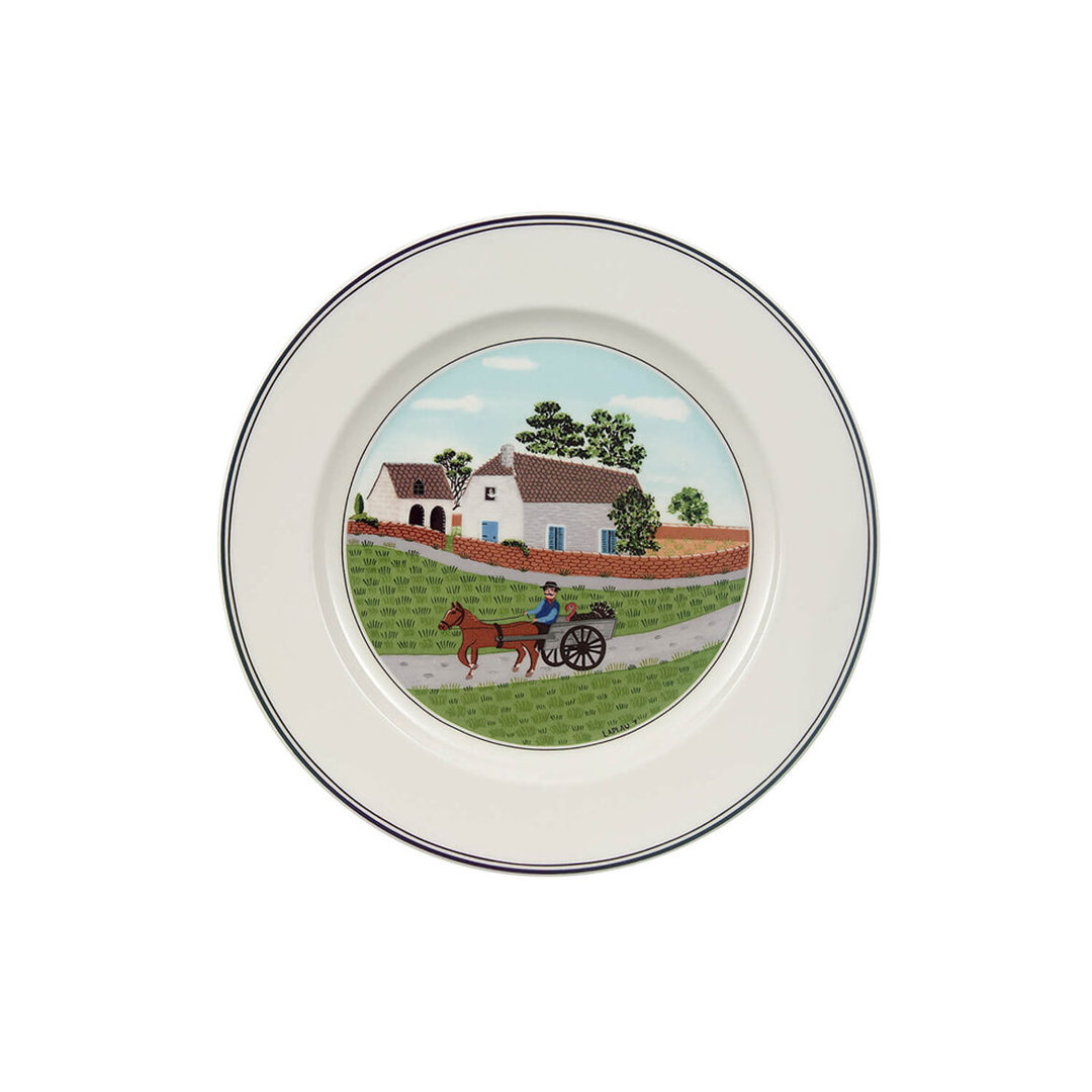 Villeroy & Boch Design Naif 8.25" Going to Market Salad Plate Villeroy & Boch