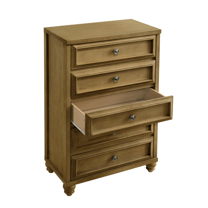 Ensemble de chambre à coucher 2 pièces Caskey, Antique Oak