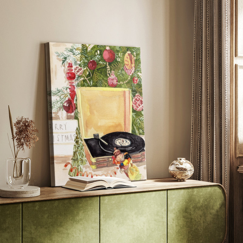Home Sweet Christmas II - galerie Cavas sur mesure, H 36 po x l 24 po