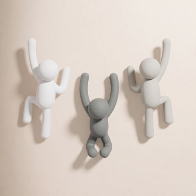 Wall-Mounted Coat Hooks