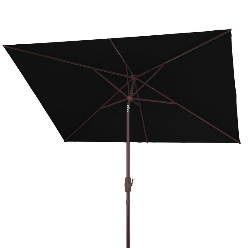 Parasol carré Wesler, Noir