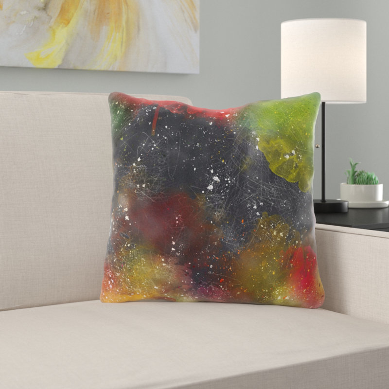 Coussin décoratif Nashwauk, Microsuède, Intérieur
