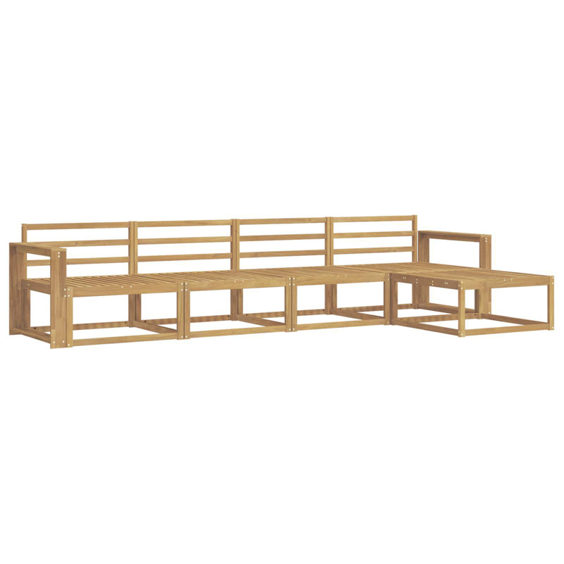 337cm Wide Patio Sectional Set, 5