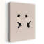 «Playful Dance Partners», impression d'art mural minimaliste classique abstrait-72228046